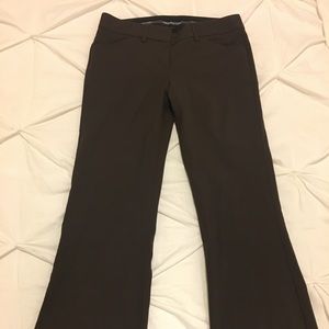 Chocolate brown Express Editor dress pants